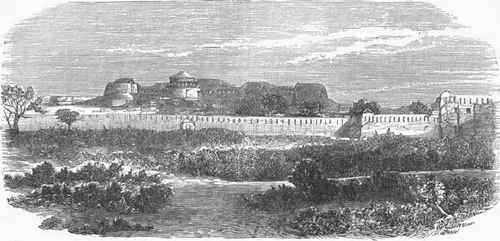 Fort of Peshawer.