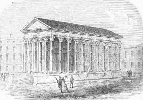Maison Carr�e, Nimes.