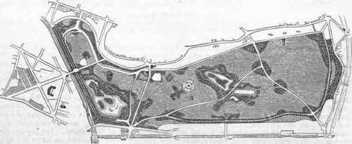 Map of Victoria Park.