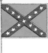 CONFEDERATE BATTLE FLAG.