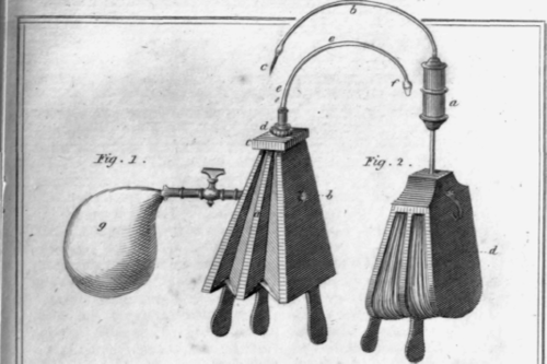 A forked instrument with blunt points