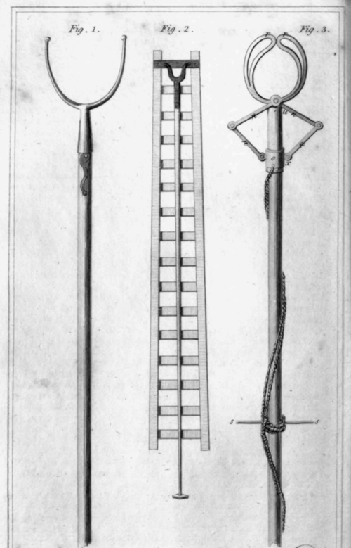 Instruments for recovering the Drowned execution of their benevolent design