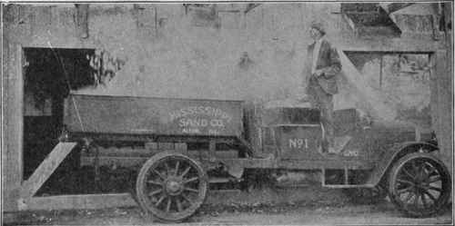 A 1J4 Ton Truck of the Latest Model Loading
