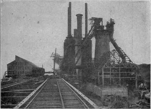 Blast Furnaces.* (See page 415.)