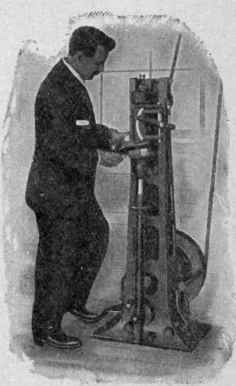 Goodyear Heel Seat Rounding Machine