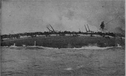 Sinking of the German Cruiser  Bluecher 