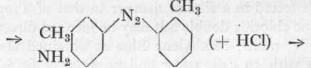 Aminoazo o toluene,