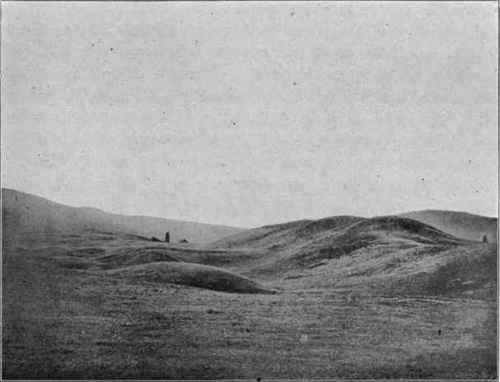 Glacial topography, eastern Washington. (U. S. G. S).