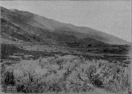 Terraces of Lake Bonneville, Utah. (U. S. G. S).