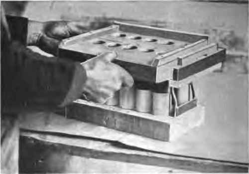 Measuring frame unloaded.