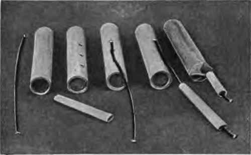 Parts of smoke tracer.