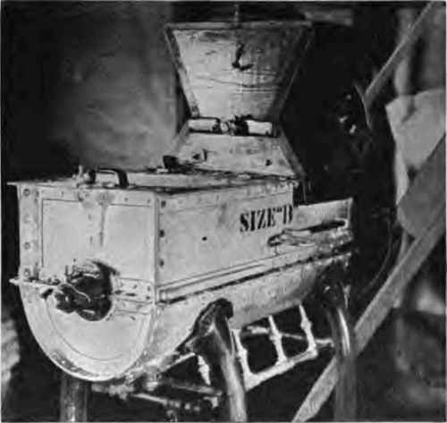 Paste mixing machine.
