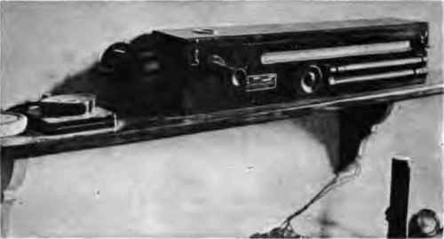 Standard photometer used in the Government testing laboratory.
