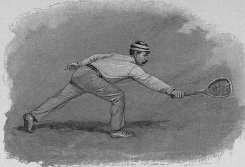 Back hand Half Volley.