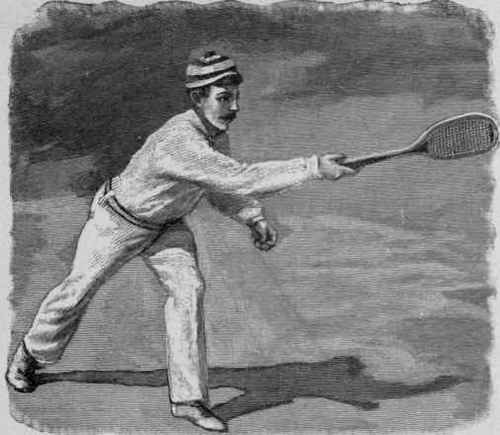 Fore hand Volley.