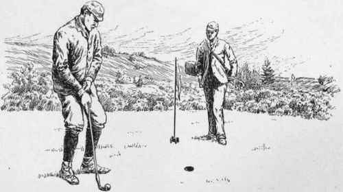 On the Putting Green.
