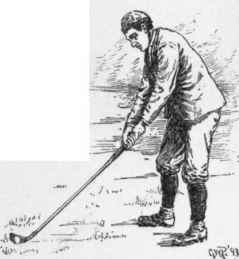 Teeing with the Driver.