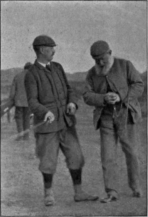 Mr. F. G. Tait And Tom Morris