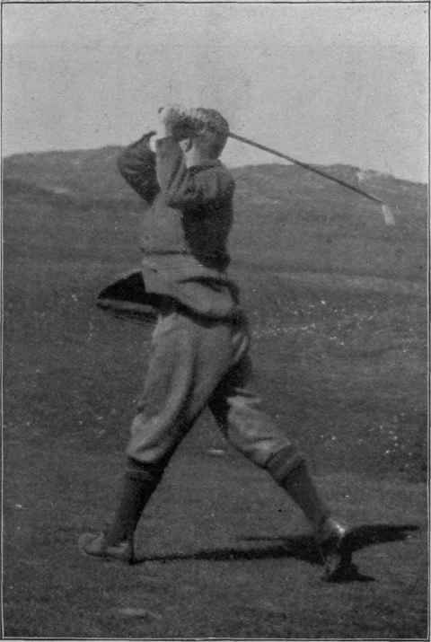 Mr. F. G. Tait, Playing A Cleek Shot