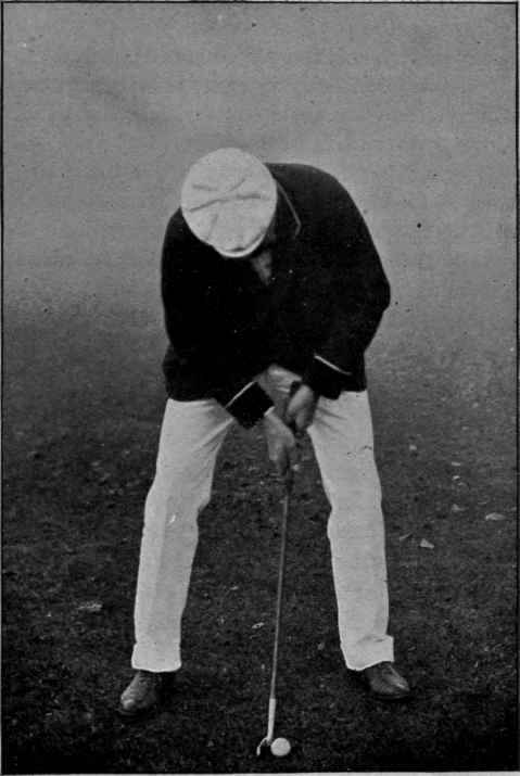 Position For The Iron Putter