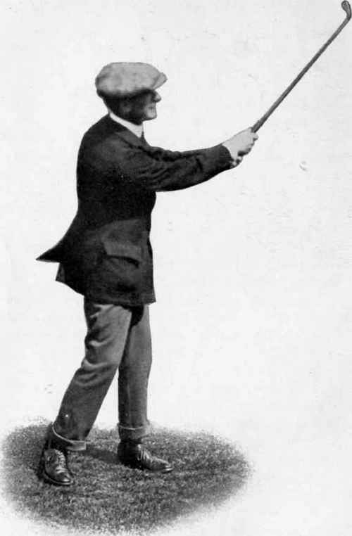 MASHIE SHOT: FINISH OF SWING