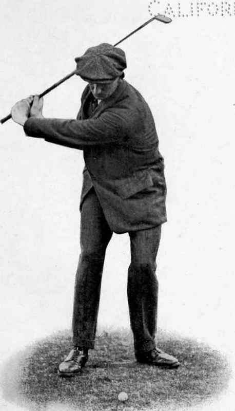 ORDINARY MASHIE SHOT WITHOUT CUT TOP OF THE STROKE