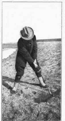 Fig. 34 Finish Of Stroke Playing Out Of Hazards