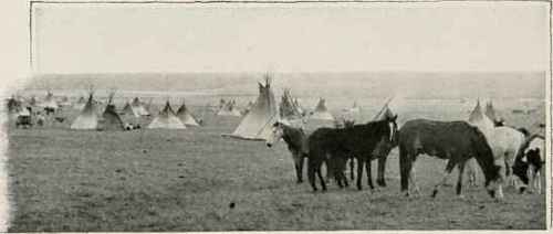 Indian Camp, Blackfoot Reserve