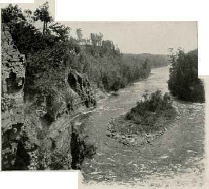 Kaministiqua River, Fort William.