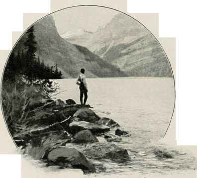 Lower Bow Lake, Mount Gordon In The Distance.