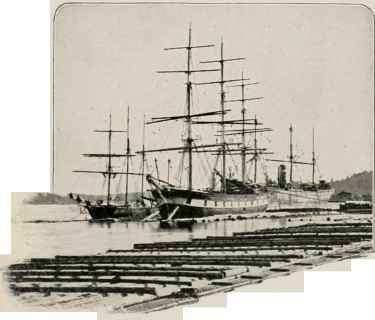 Lumber Rafts.
