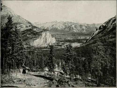 The Bow Valley And The Rockies.