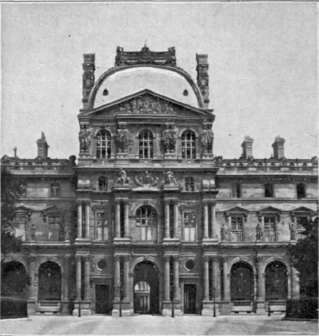 A Pavilion Of The Louvre.