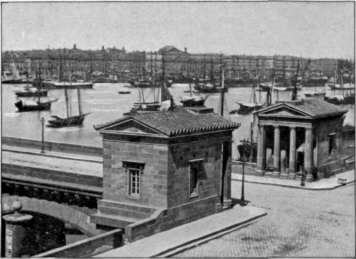 The River Garonne At Bordeaux.